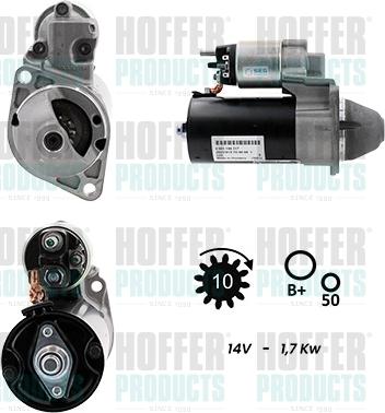 Hoffer H5010061G - Стартер autodnr.net