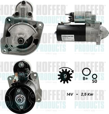 Hoffer H5010068G - Стартер autodnr.net