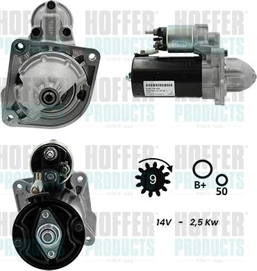 Hoffer H5010084G - Стартер autodnr.net