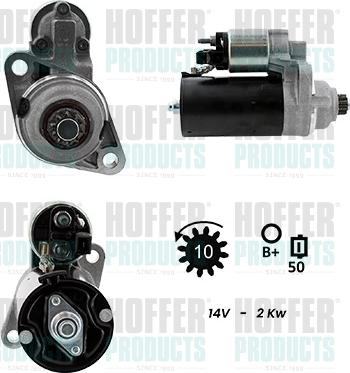 Hoffer H5010216G - Стартер autodnr.net