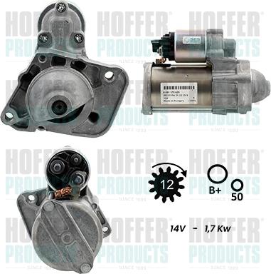 Hoffer H5010352G - Стартер autodnr.net