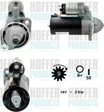 Hoffer H5010354G - Стартер autodnr.net