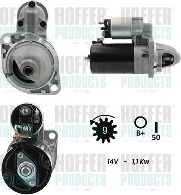 Hoffer H5010402G - Стартер autodnr.net