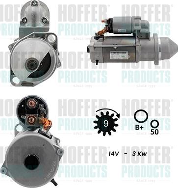 Hoffer H5010403G - Стартер autodnr.net