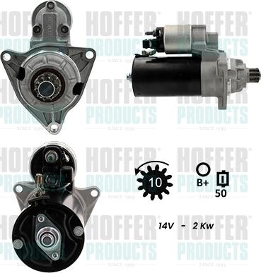 Hoffer H5010413G - Стартер autodnr.net