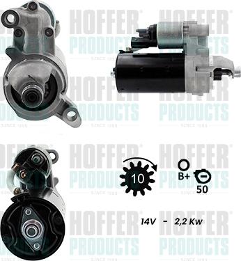 Hoffer H5010430G - Стартер autodnr.net