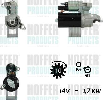 Hoffer H5010469G - Стартер autodnr.net