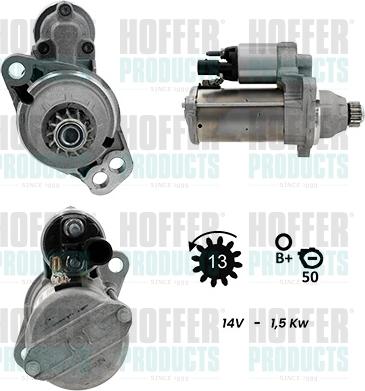 Hoffer H5010471G - Стартер autocars.com.ua