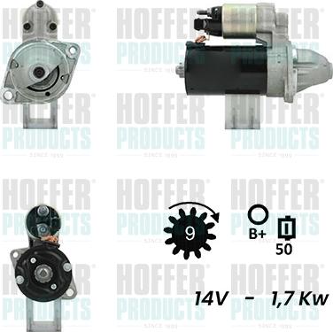 Hoffer H5010477G - Стартер autodnr.net