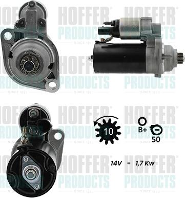 Hoffer H5010938G - Стартер autodnr.net