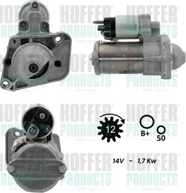 Hoffer H5010944G - Стартер autocars.com.ua