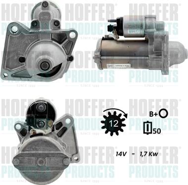 Hoffer H5010954G - Стартер avtokuzovplus.com.ua