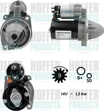 Hoffer H5010990G - Стартер autodnr.net