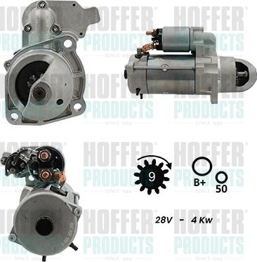 Hoffer H5110006G - Стартер autodnr.net