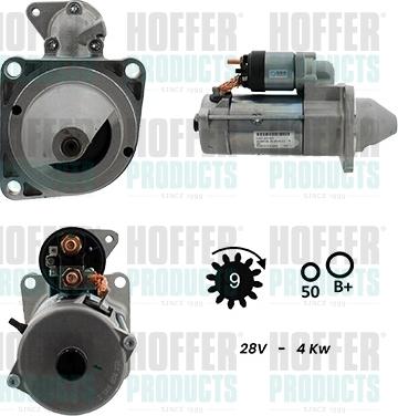 Hoffer H5110045G - Стартер autodnr.net