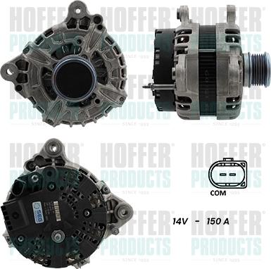 Hoffer H55101337G - Генератор autocars.com.ua