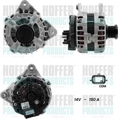 Hoffer H55101344G - Генератор autocars.com.ua