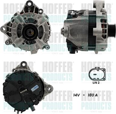 Hoffer H55101352G - Генератор autocars.com.ua