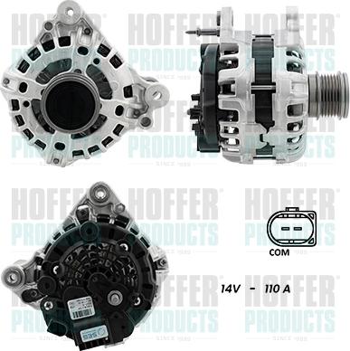 Hoffer H55101355G - Генератор autocars.com.ua