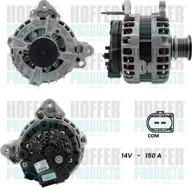 Hoffer H55101369G - Генератор autocars.com.ua