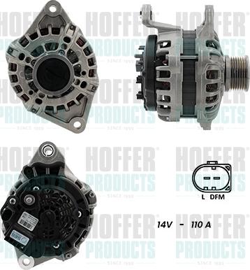 Hoffer H55101371G - Генератор avtokuzovplus.com.ua