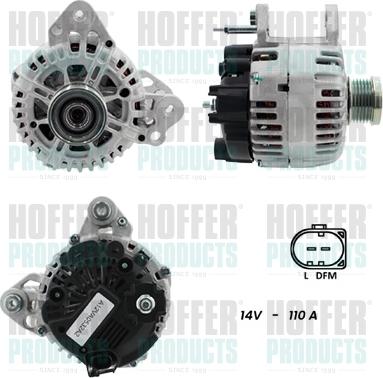 Hoffer H55101379G - Генератор avtokuzovplus.com.ua