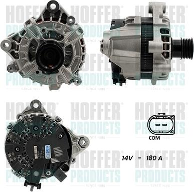 Hoffer H55101392G - Генератор autocars.com.ua