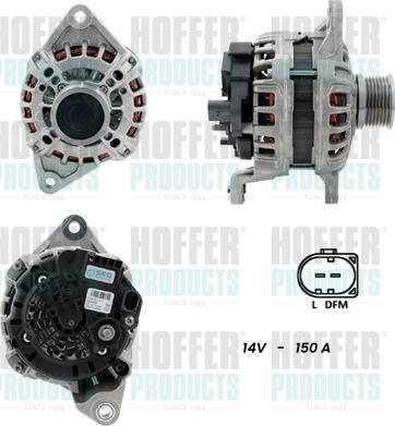 Hoffer H55101400G - Генератор avtokuzovplus.com.ua