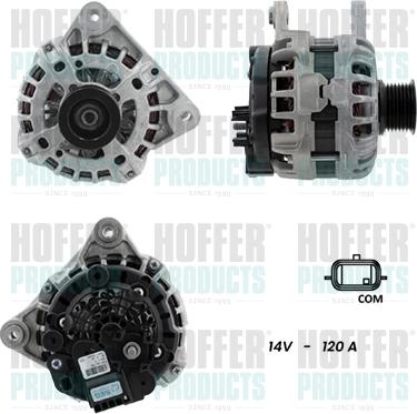 Hoffer H55101412G - Генератор autocars.com.ua