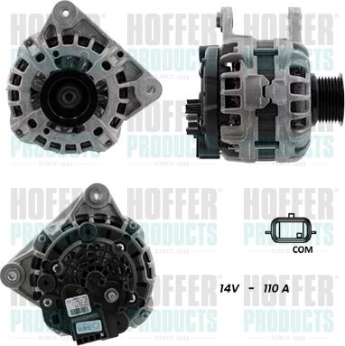 Hoffer H55101415G - Генератор avtokuzovplus.com.ua