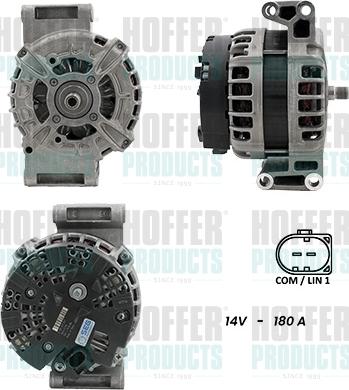 Hoffer H5510763G - Генератор autocars.com.ua