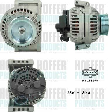 Hoffer H5610016G - Генератор avtokuzovplus.com.ua