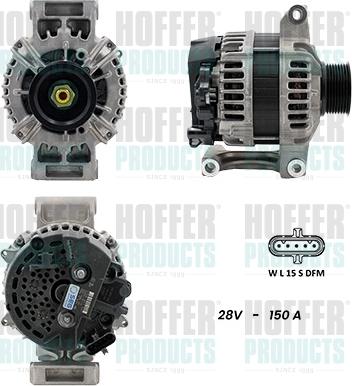 Hoffer H5610055G - Генератор autocars.com.ua