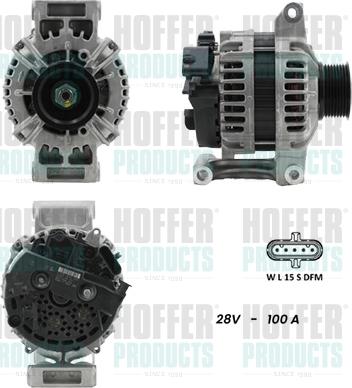 Hoffer H5610056G - Генератор autocars.com.ua