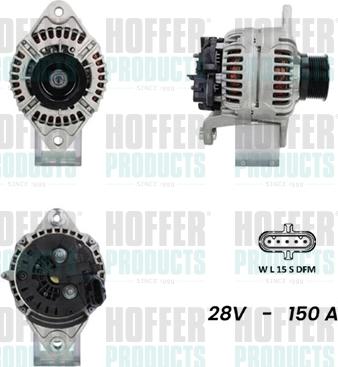 Hoffer H5610074G - Генератор avtokuzovplus.com.ua