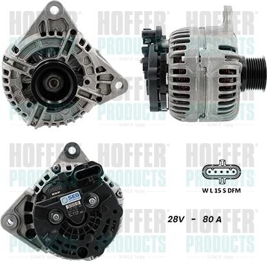 Hoffer H5610078G - Генератор avtokuzovplus.com.ua