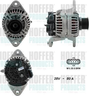 Hoffer H5610088G - Генератор avtokuzovplus.com.ua