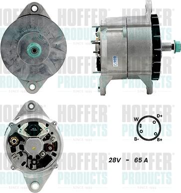 Hoffer H5610100G - Генератор autocars.com.ua