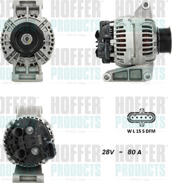 Hoffer H5610104G - Генератор autocars.com.ua