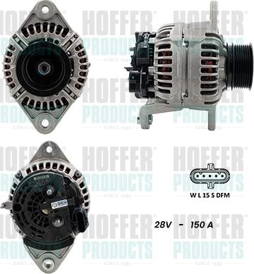 Hoffer H5610163G - Генератор avtokuzovplus.com.ua