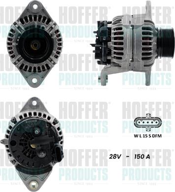 Hoffer H5610168G - Генератор avtokuzovplus.com.ua