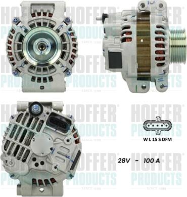 Hoffer H5635134G - Генератор autodnr.net