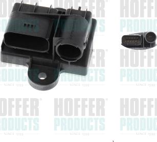 Hoffer H7285948 - Блок управління, реле, система розжарювання autocars.com.ua