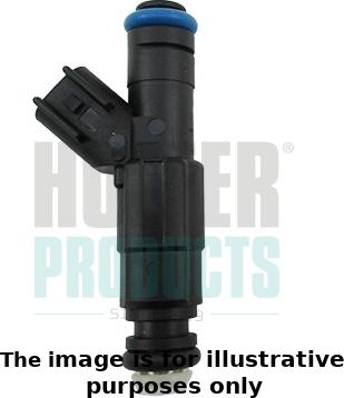 Hoffer H75116154E - Форсунка дизельна, розпилювач і утримувач autocars.com.ua