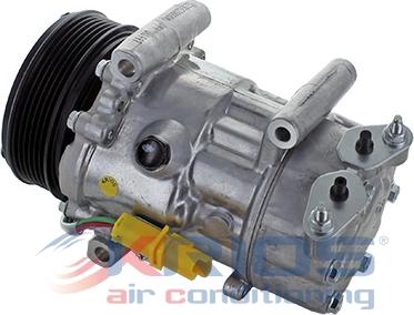 Hoffer K11430A - Компресор, кондиціонер autocars.com.ua