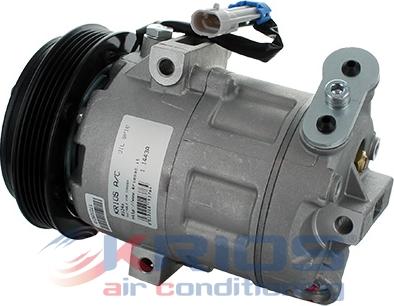 Hoffer K11443A - Компрессор кондиционера avtokuzovplus.com.ua