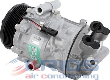 Hoffer K11558 - Компресор, кондиціонер autocars.com.ua