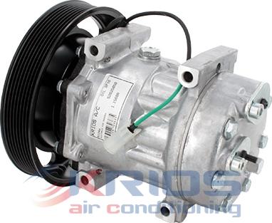 Hoffer K11560A - Компресор, кондиціонер autocars.com.ua