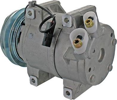 Hoffer K12166A - Компресор, кондиціонер autocars.com.ua