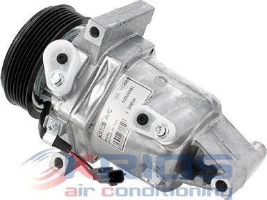 Hoffer K12202A - Компресор, кондиціонер autocars.com.ua